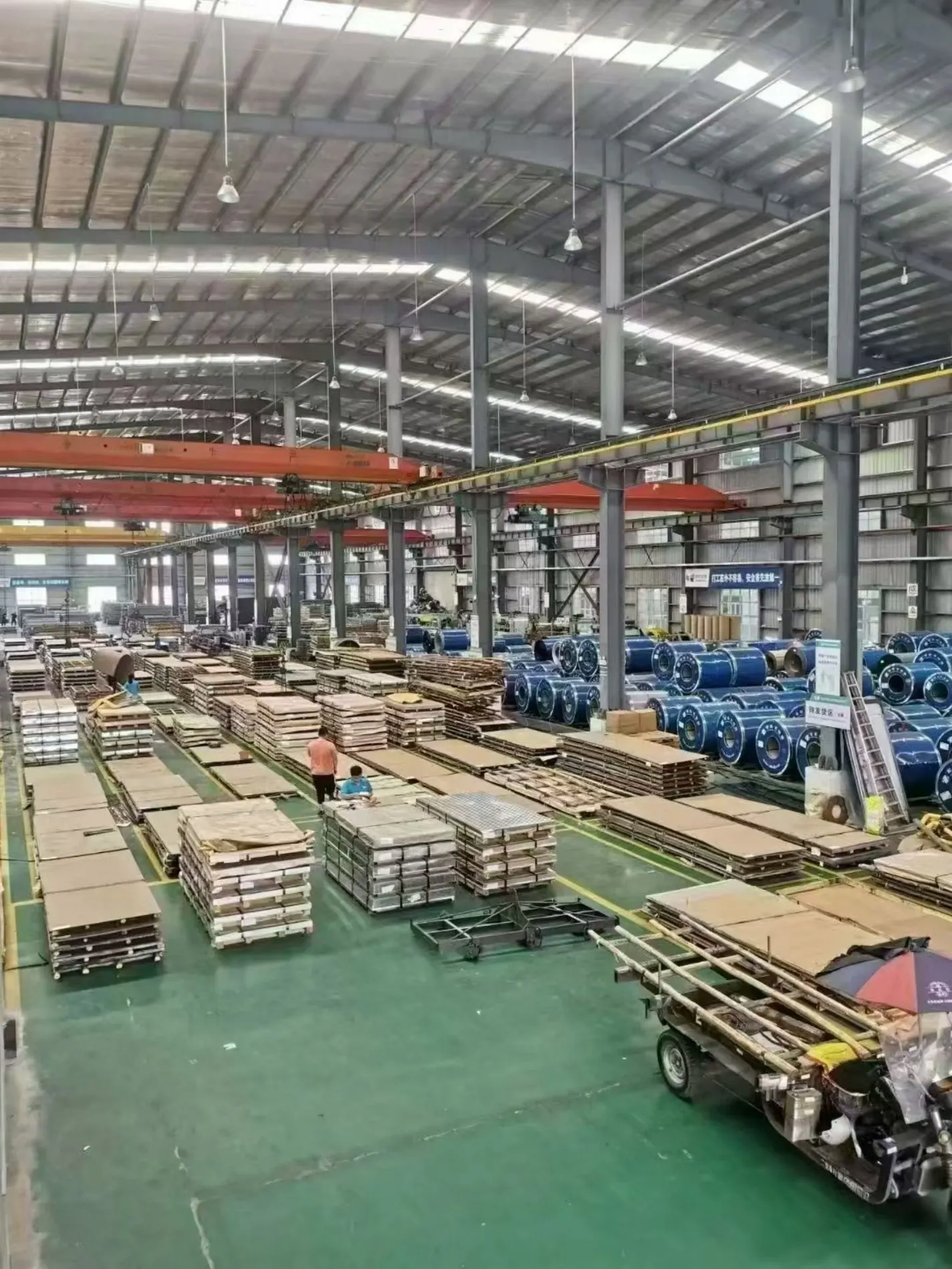 Material and component planning across the factory floor